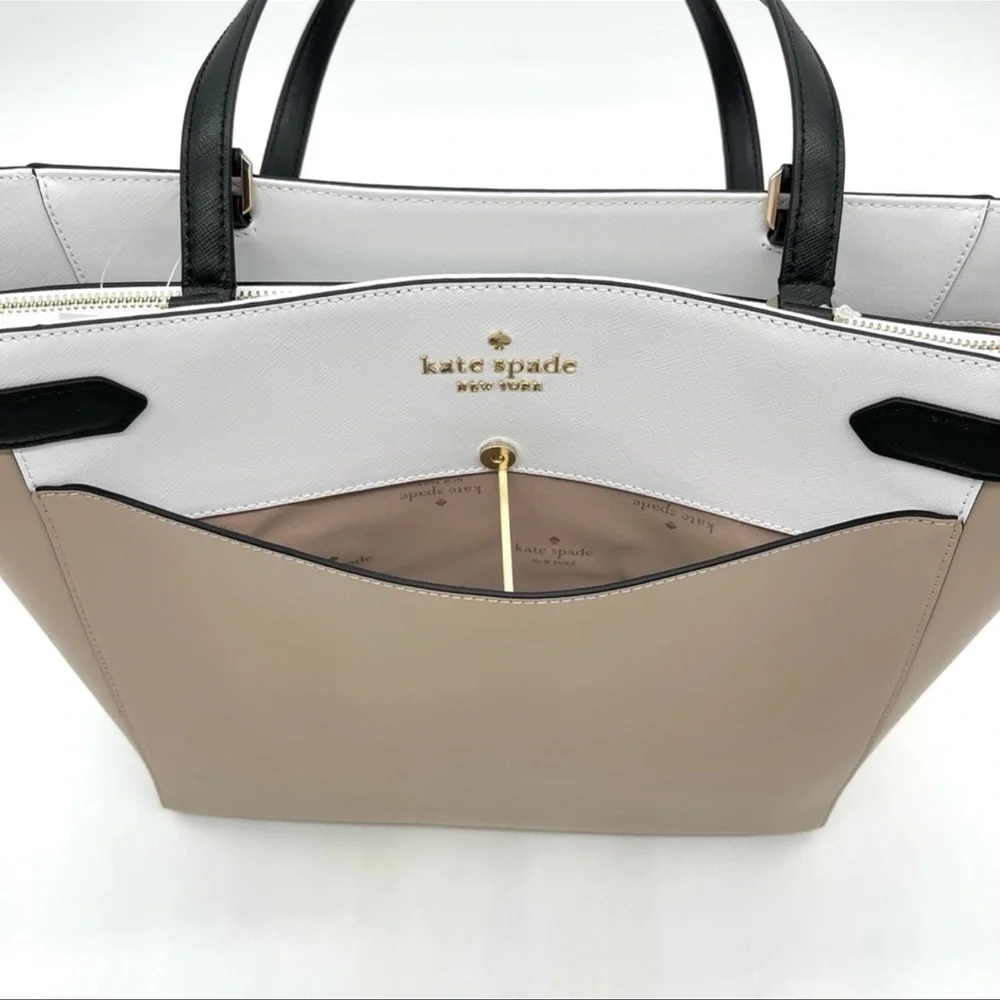Kate Spade Large Staci Laptop Tote Bag - Picture 9 of 14